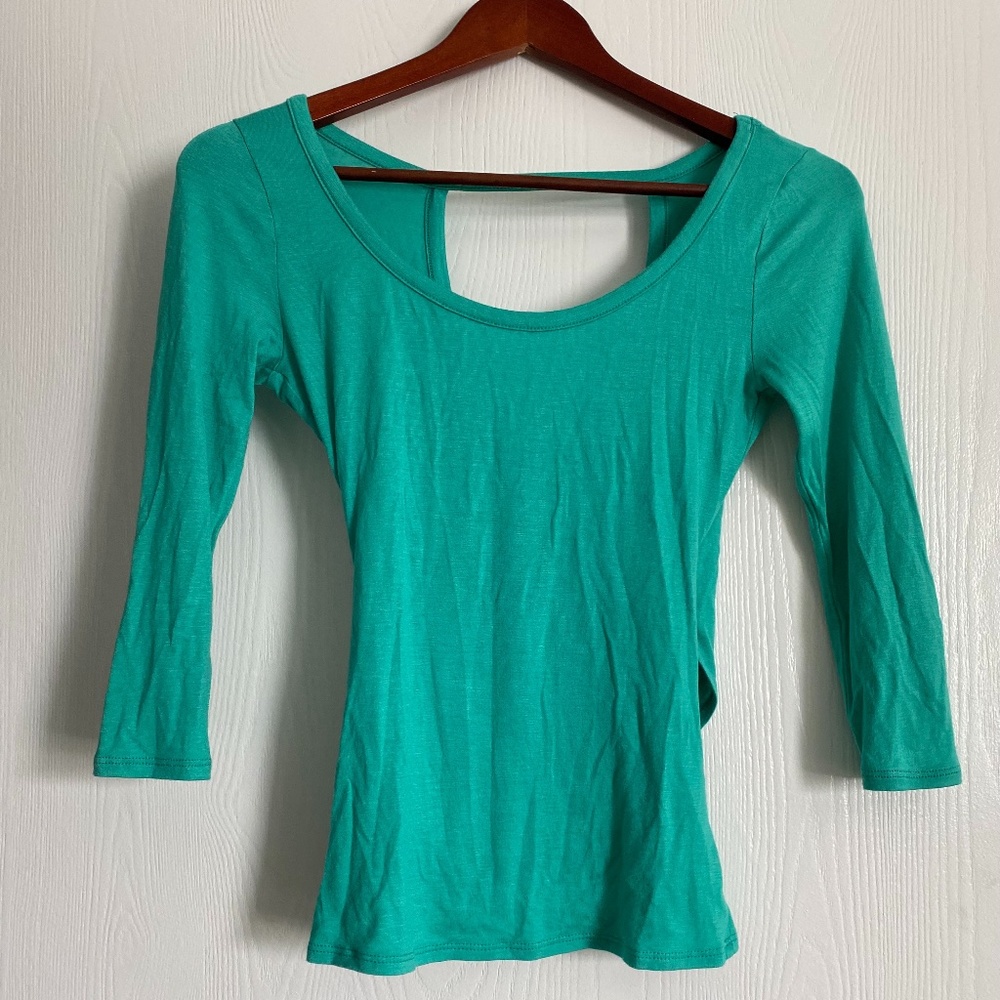 Guess Top with Faux Wrap Back